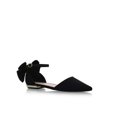 Black 'Norah' flat sandals